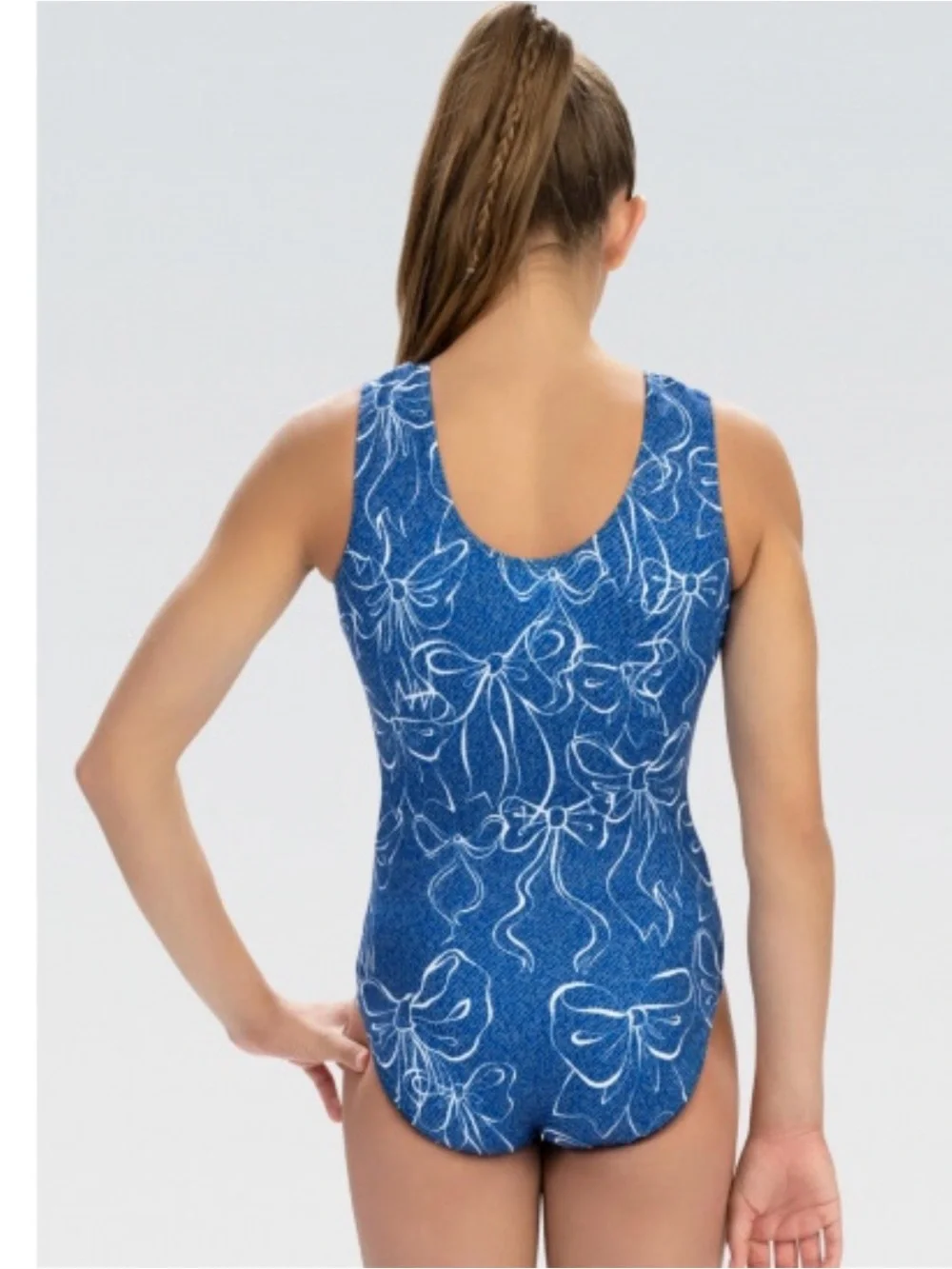 NWT GK Bowtastic Tank Gymnastics tumbling dance Leotard